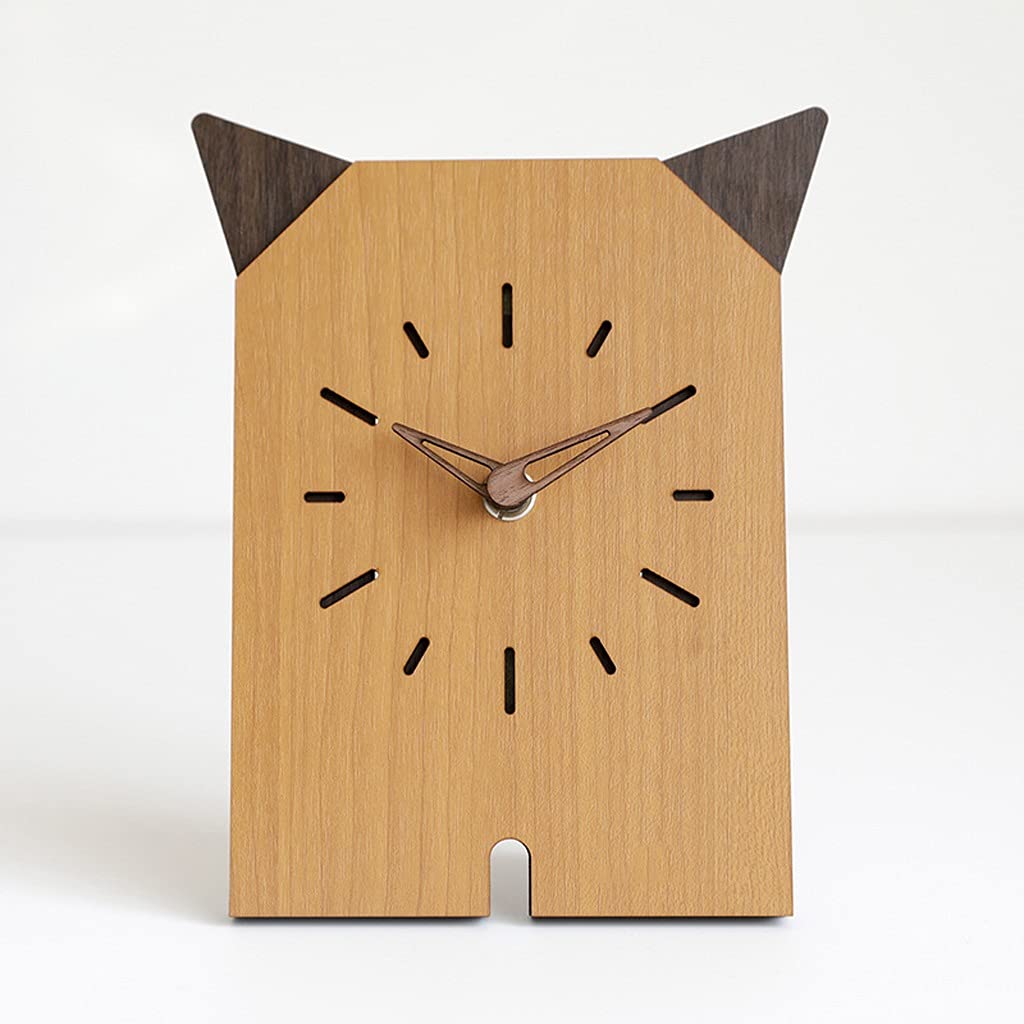 Kids Modern Design Office Desk Clock Animal Office Vintage Nordic Table Clock