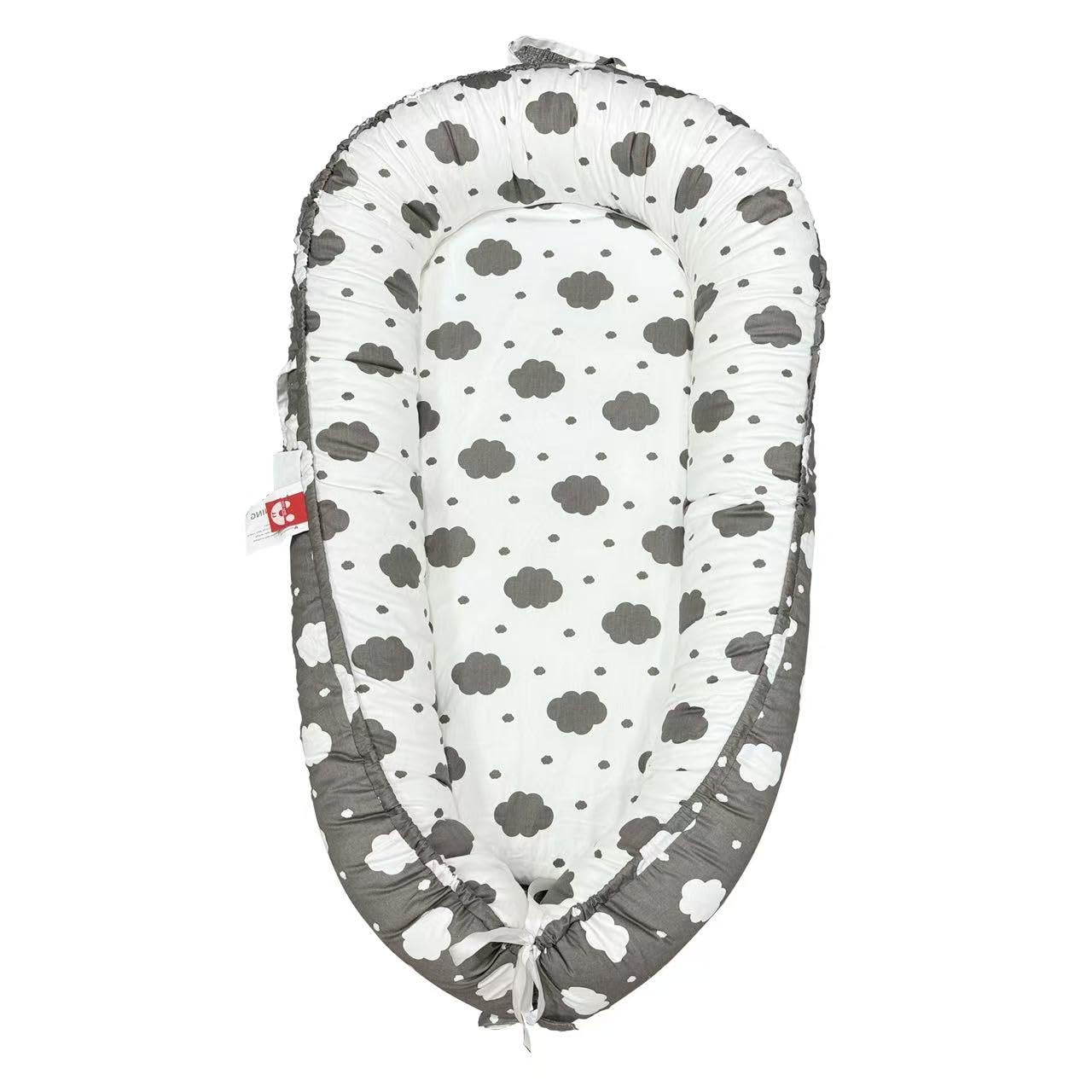 Baby Lounger - Breathable & Soft Baby Nest for Newborn, Co-Sleeping Portable Infant Lounger for 0-24 Months, Lightweight Baby Floor Seat Cushion for Travel