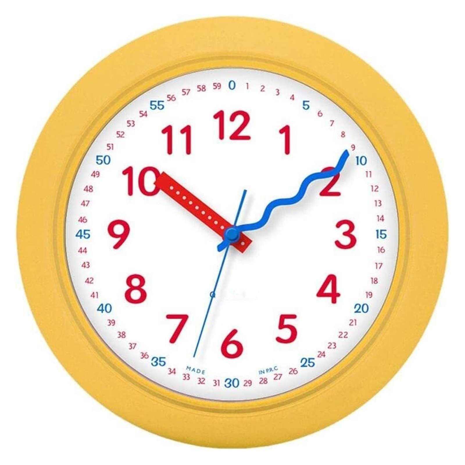 Wall Clocks New Yellow Modern Wall Clock Cute Living Room Home Clock Table Bedroom Clock Kids Silent Gift Decoration
