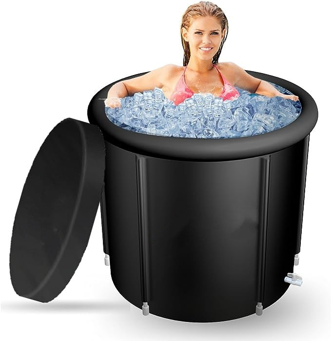 Portable Ice Bath for Cold Water Therapy Training, Athletes Recovery Tub, Cold Plunge tub