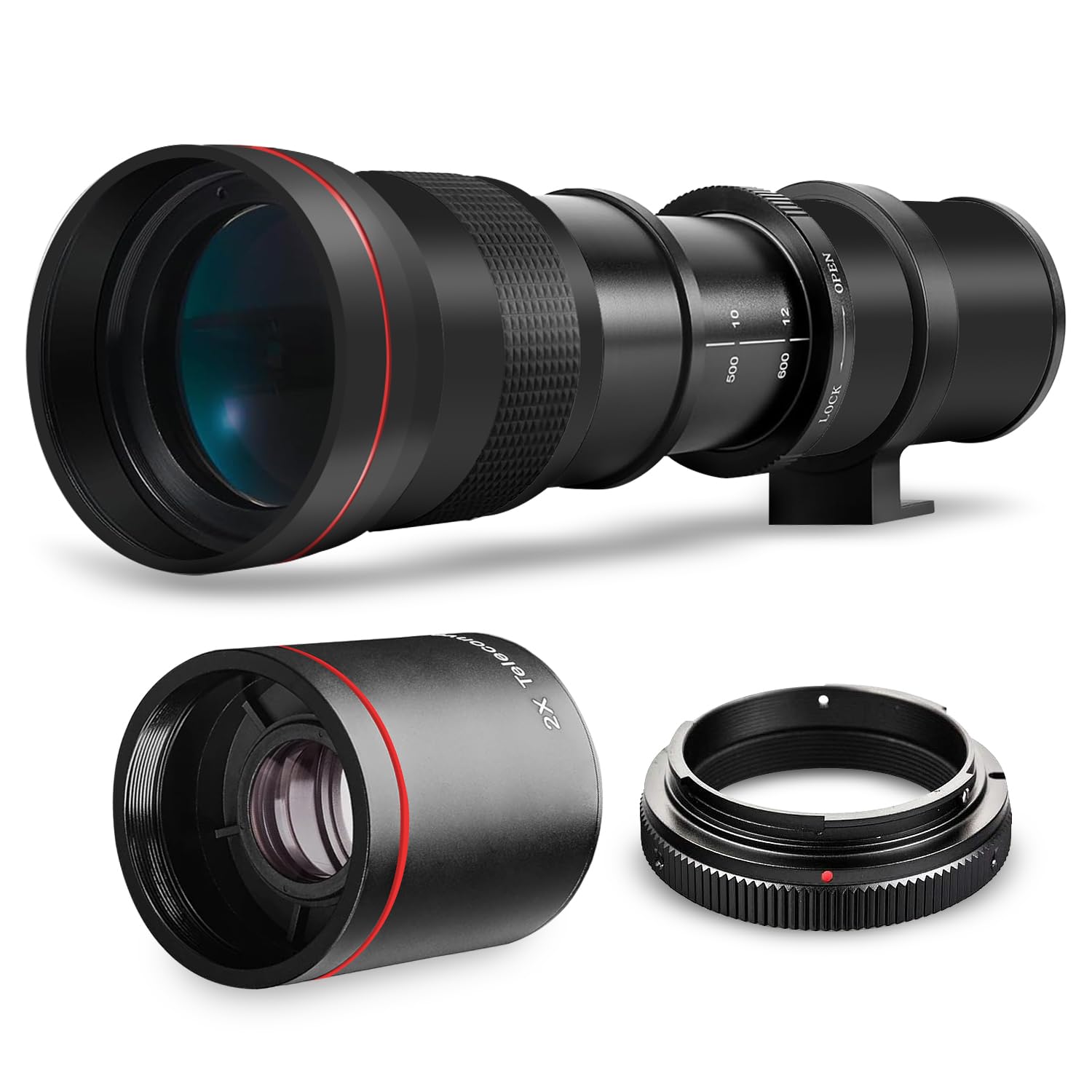 420-1600mm f/8.3 HD Manual Telephoto Zoom Lens