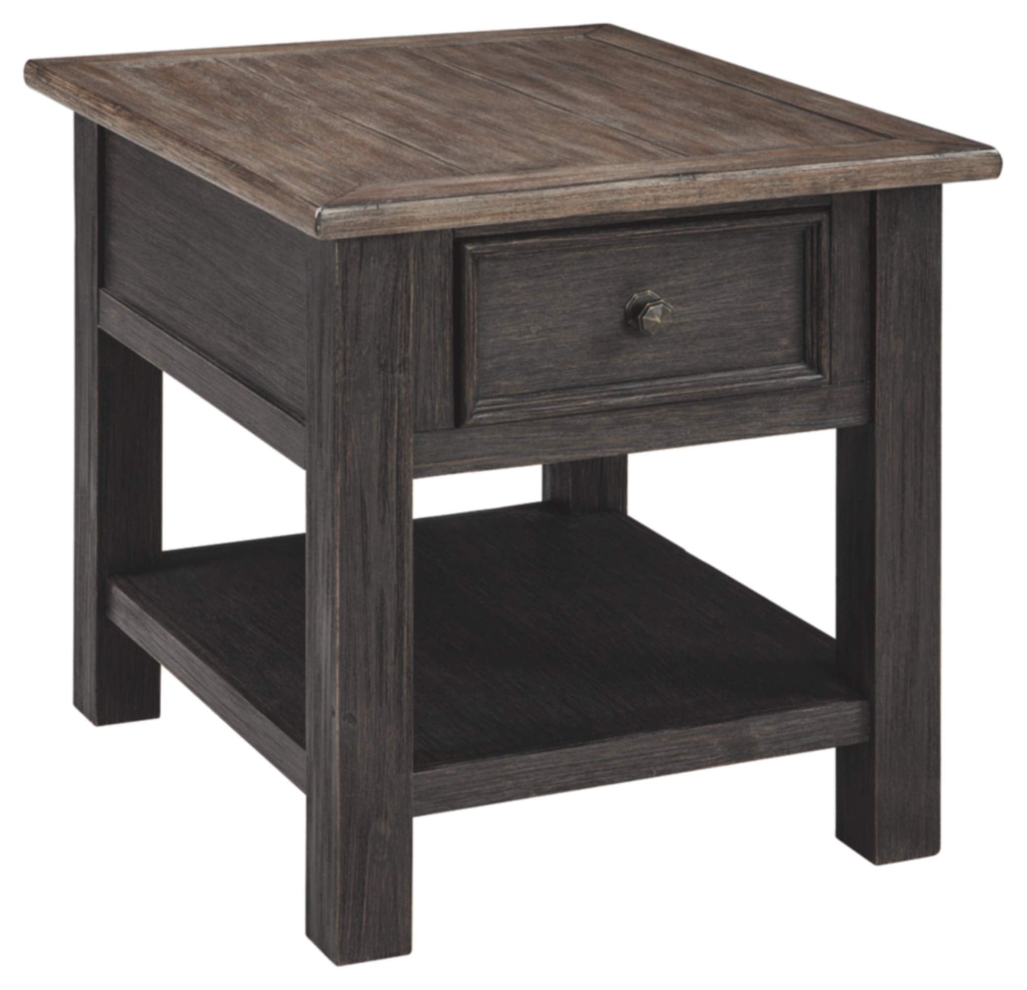 Bolanburg Farmhouse Square Two Tone End Table