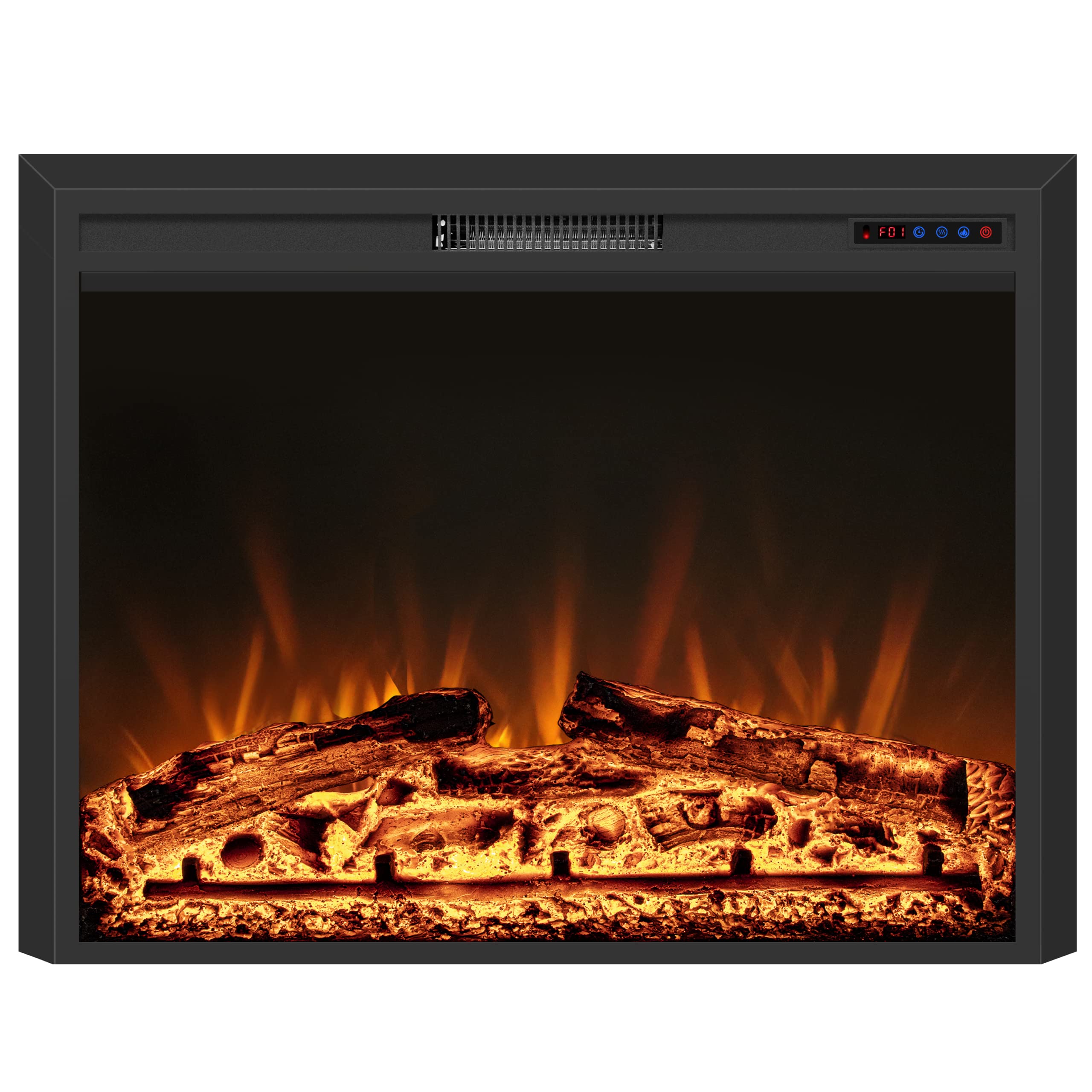 33” Electric Fireplace Inserts with Remote Control