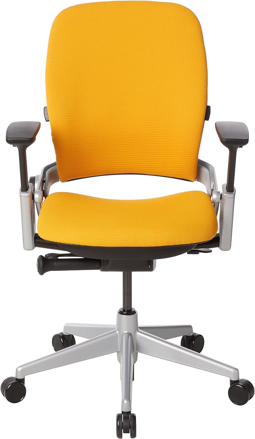 Leap Office Chair - Ergonomic Work Chair with Wheels for Carpet Flooring - Work Chair Supports Unique Body Shape - with Natural Glide System & Liveback Technology - Concord Purple Fabric