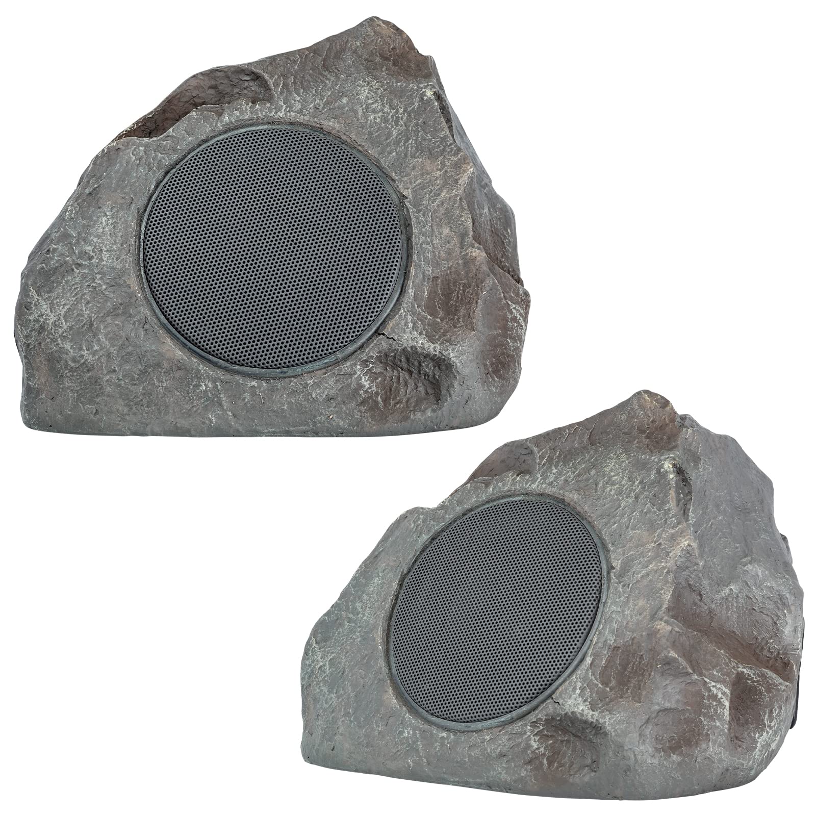 Outdoor Rock Speaker Solar-Powered Wireless Bluetooth 5.0 Portable Speaker Weatherproof for Patio