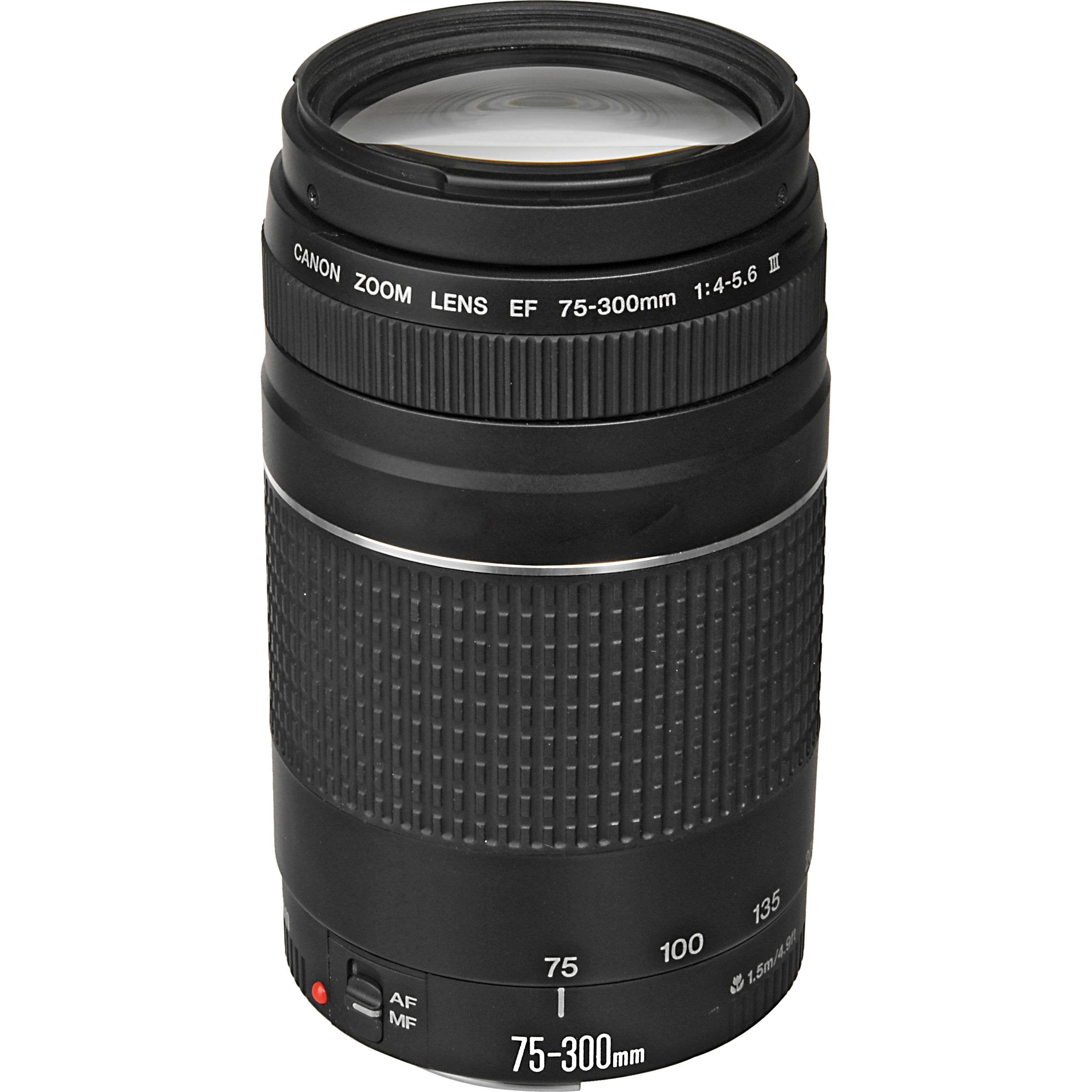 EF 75-300mm f/4-5.6 III Telephoto Zoom Lens forSLR Cameras, 6473A003 (Renewed)