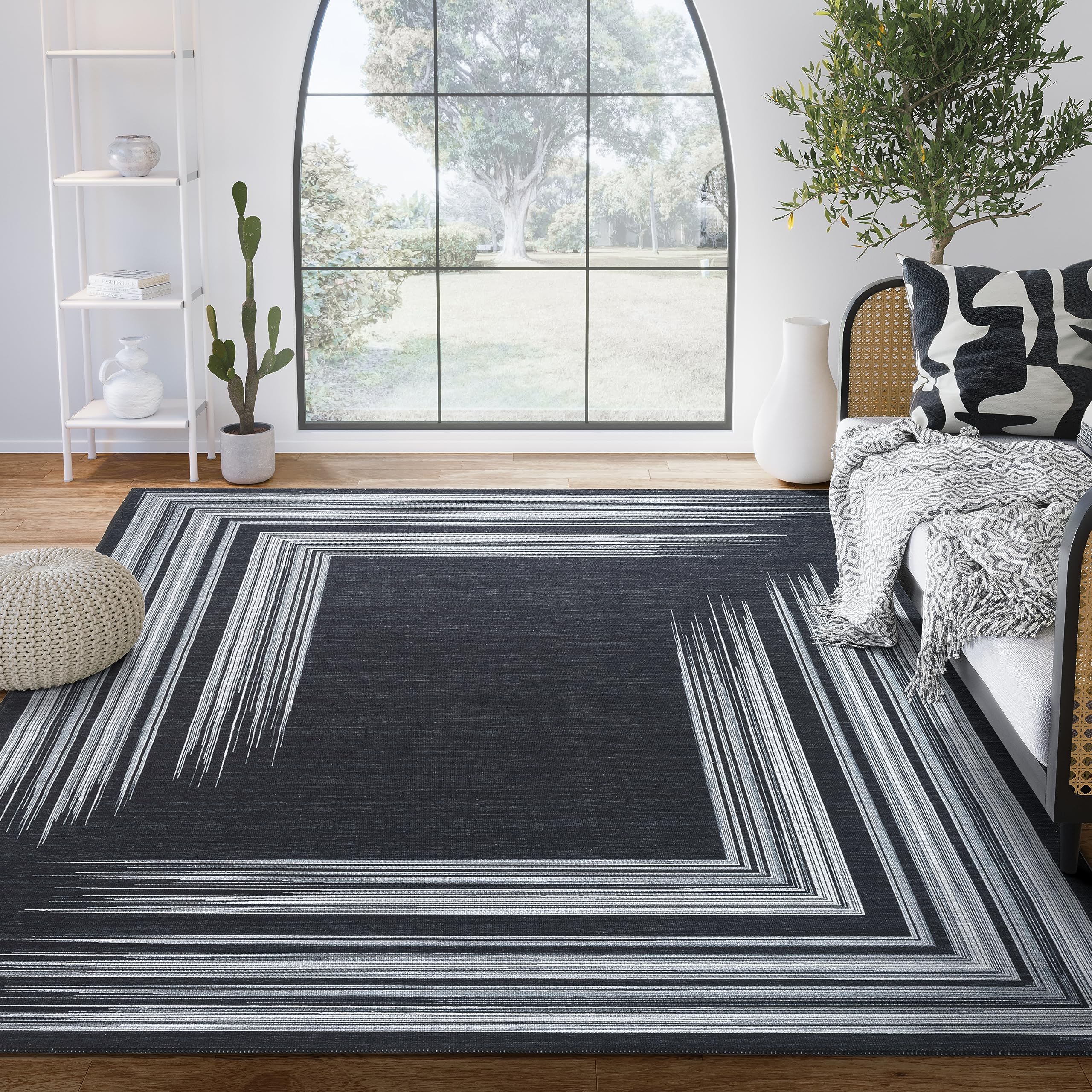 Area Rug - Non-Shedding - Machine Washable