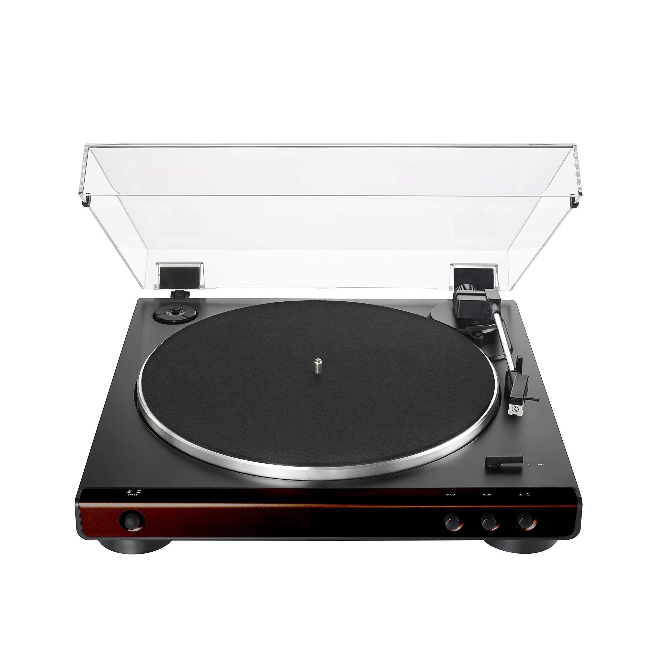 AT-LP60X-GM Fully Automatic Belt-Drive Stereo Turntable, Gunmetal/Black, Hi-Fi