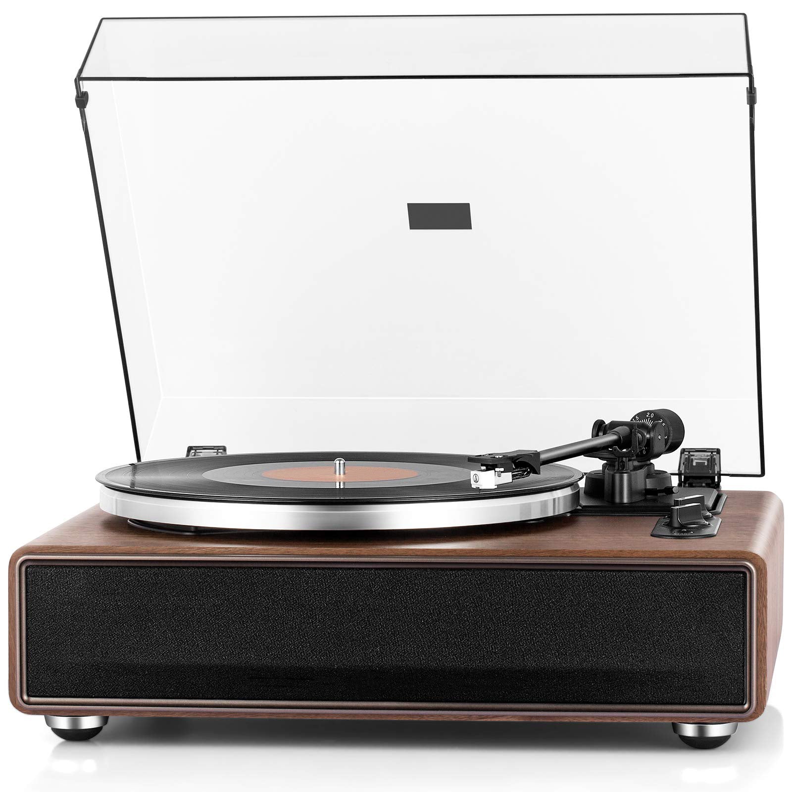 High Fidelity Belt Drive Turntable with Built-in Speakers