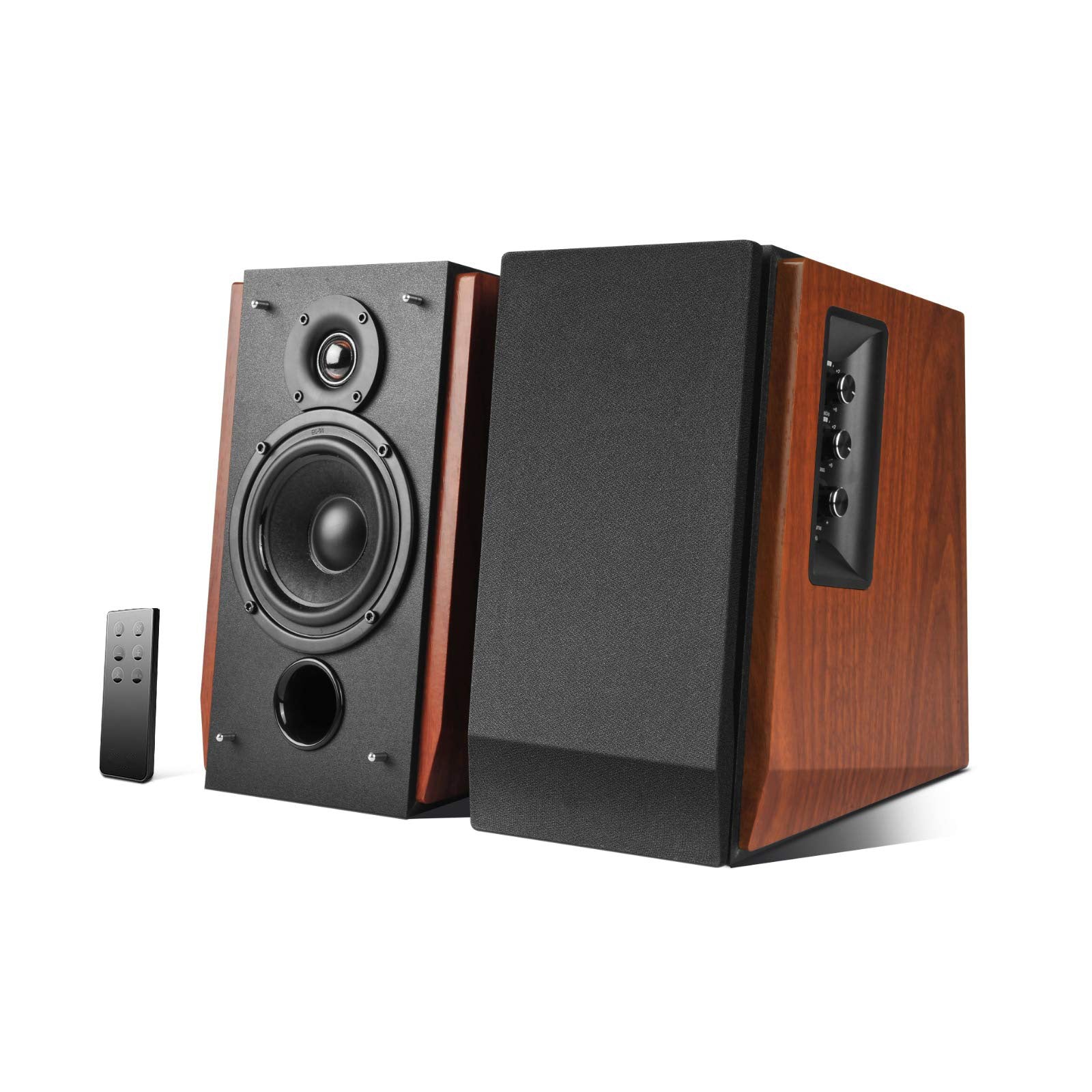 Bluetooth Bookshelf Speakers - Active Near-Field Studio Monitors