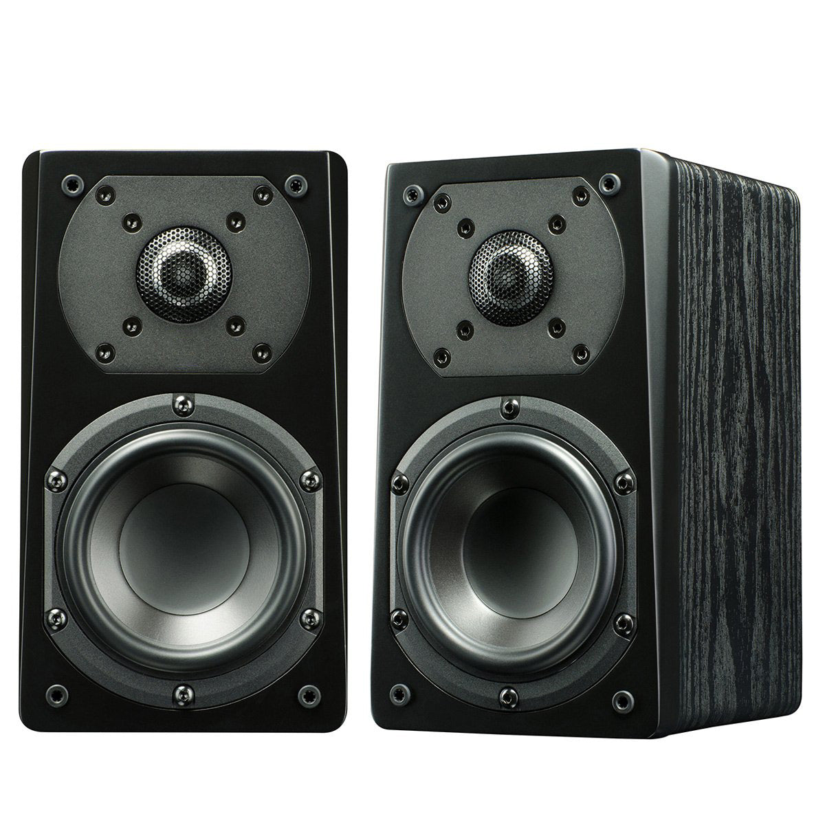 Satellite Speakers - Pair (Premium Black Ash)