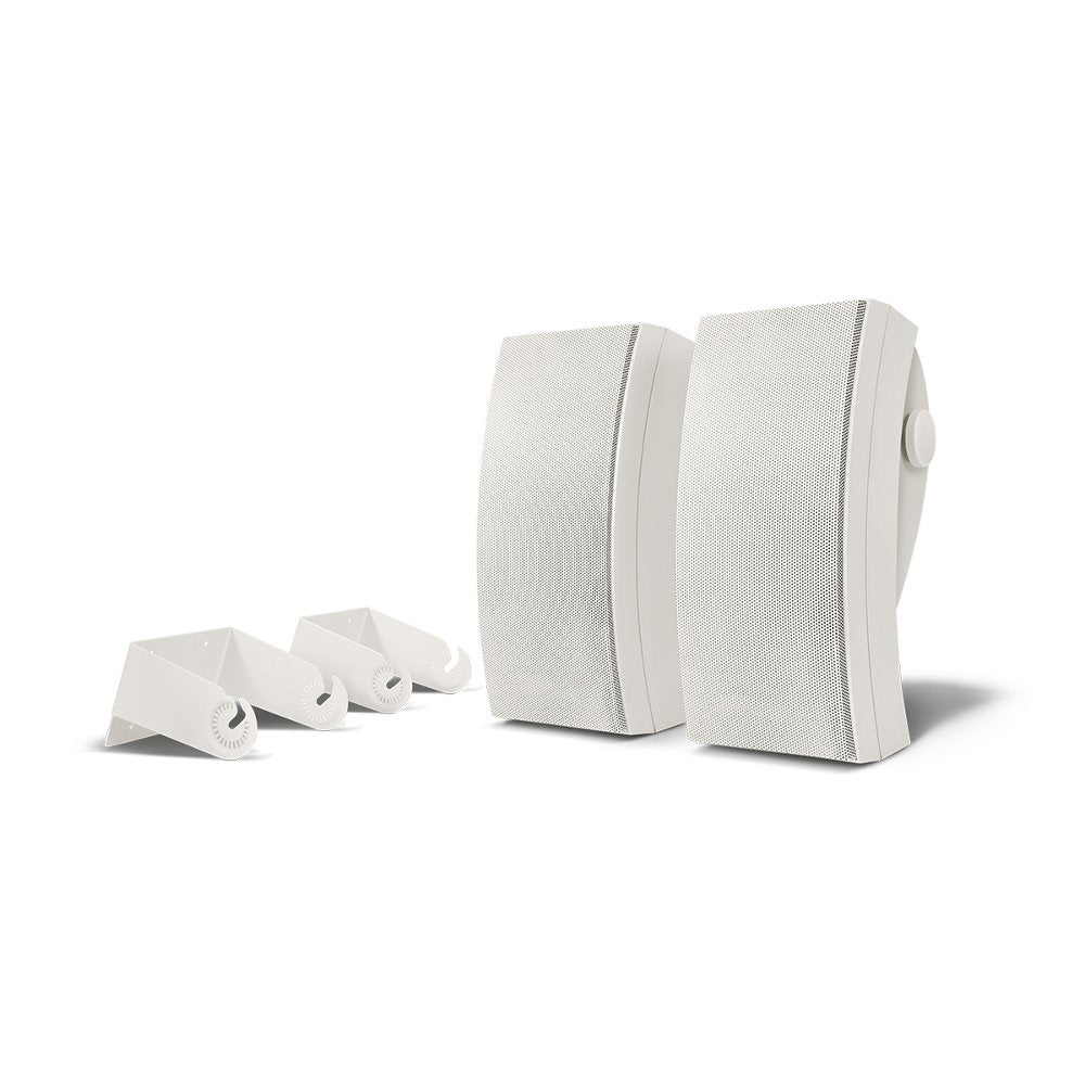 Wall Mount Outdoor Environmental Speakers (White)