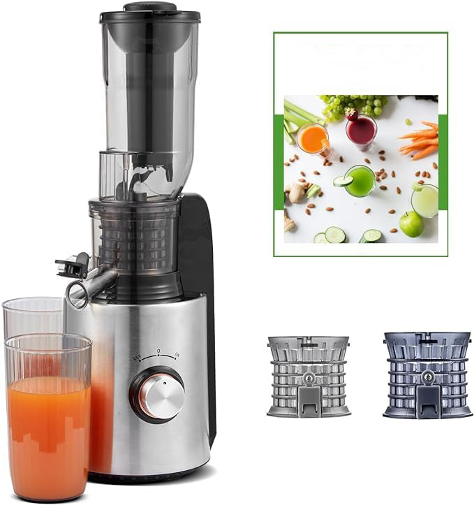 Juicer Machines Compact Slow Masticating Juicer