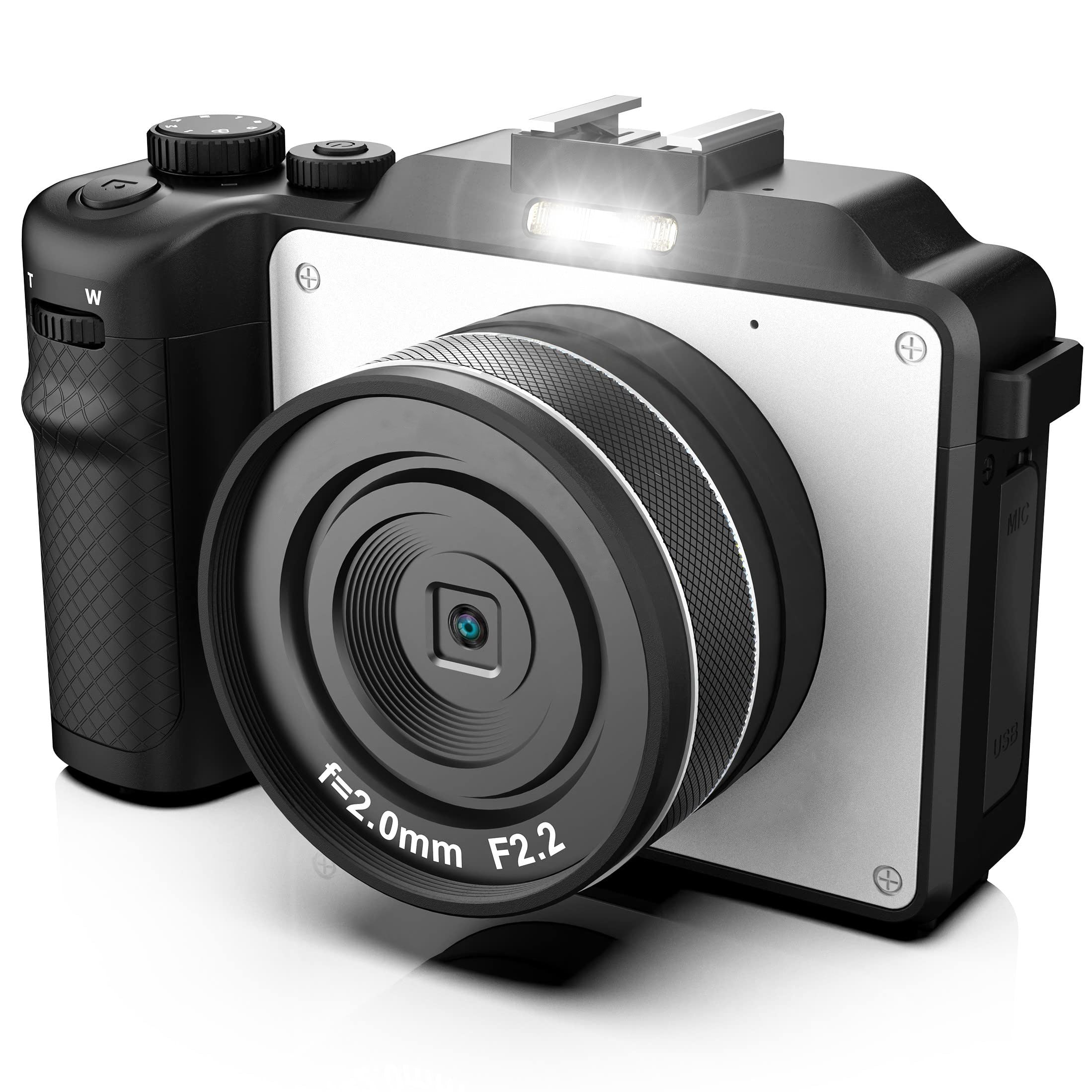 Camera, 4K 48MP Digital Camera with WiFi