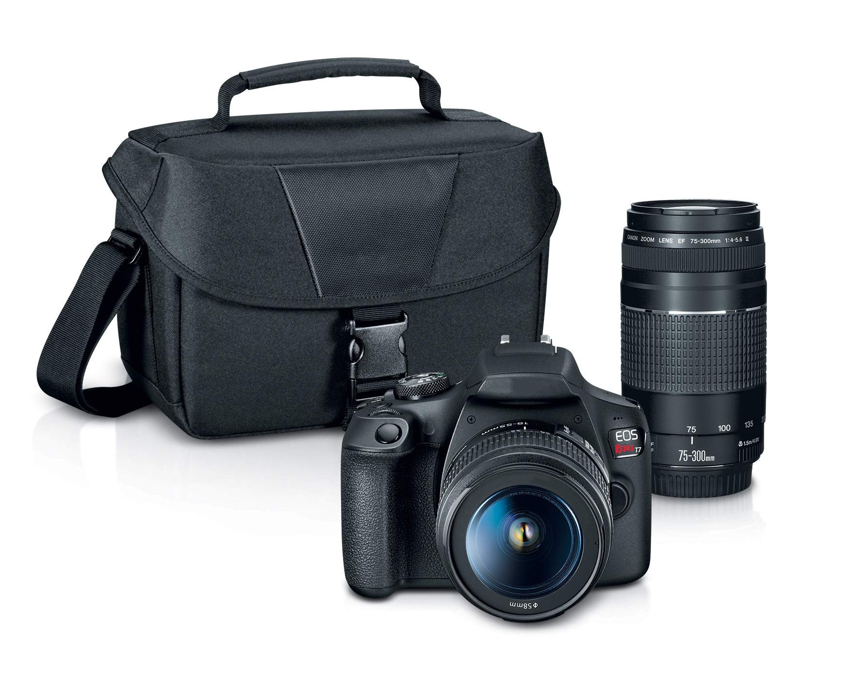 EOS Rebel T7 DSLR Camera | 2 Lens Kit