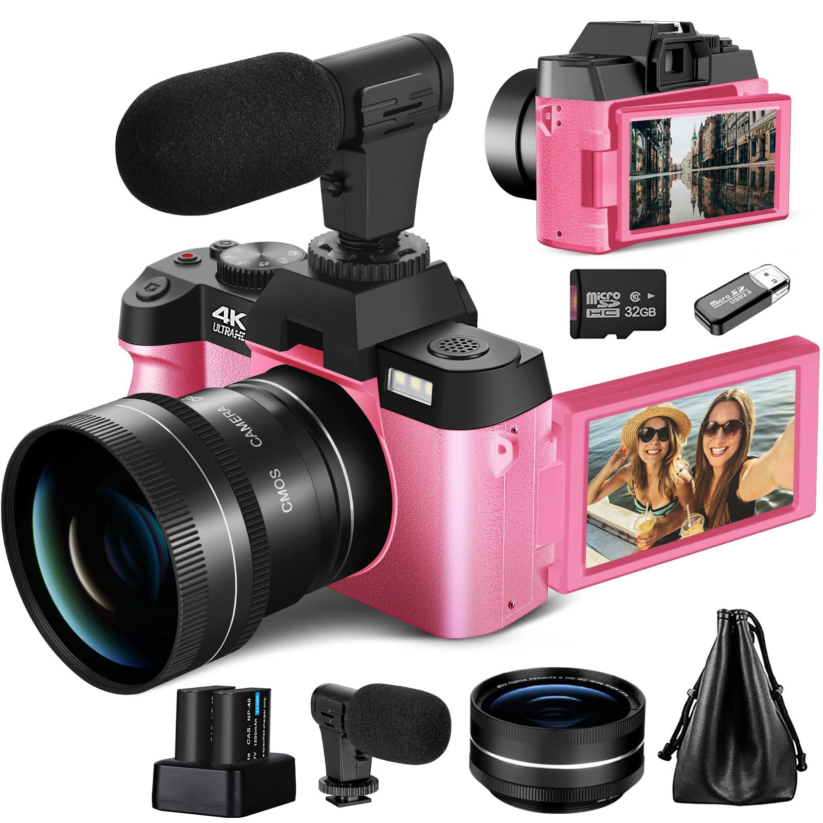 Camera for Photography and Video,4K 48MP