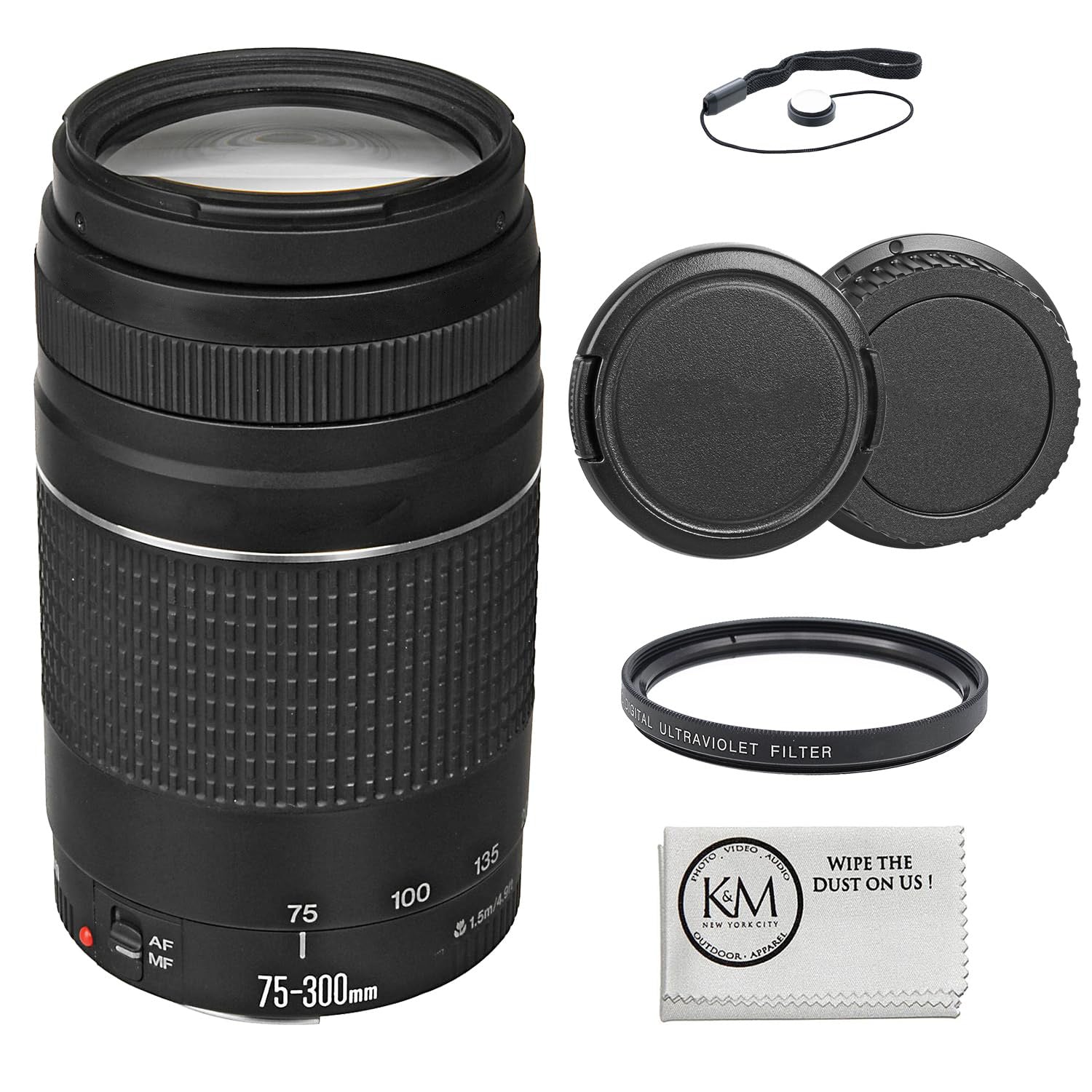 EF 75-300mm f/4-5.6 III Telephoto Zoom Lens for SLR Cameras