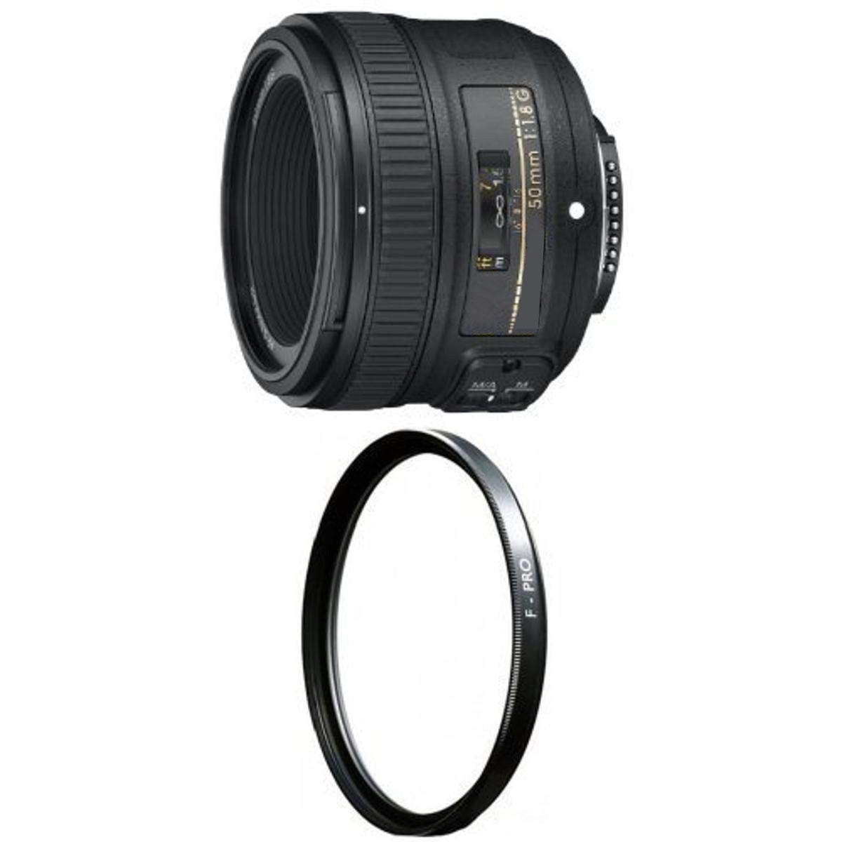 AF-S FX 50mm f/1.8G Lens with Auto Focus for DSLR Cameras