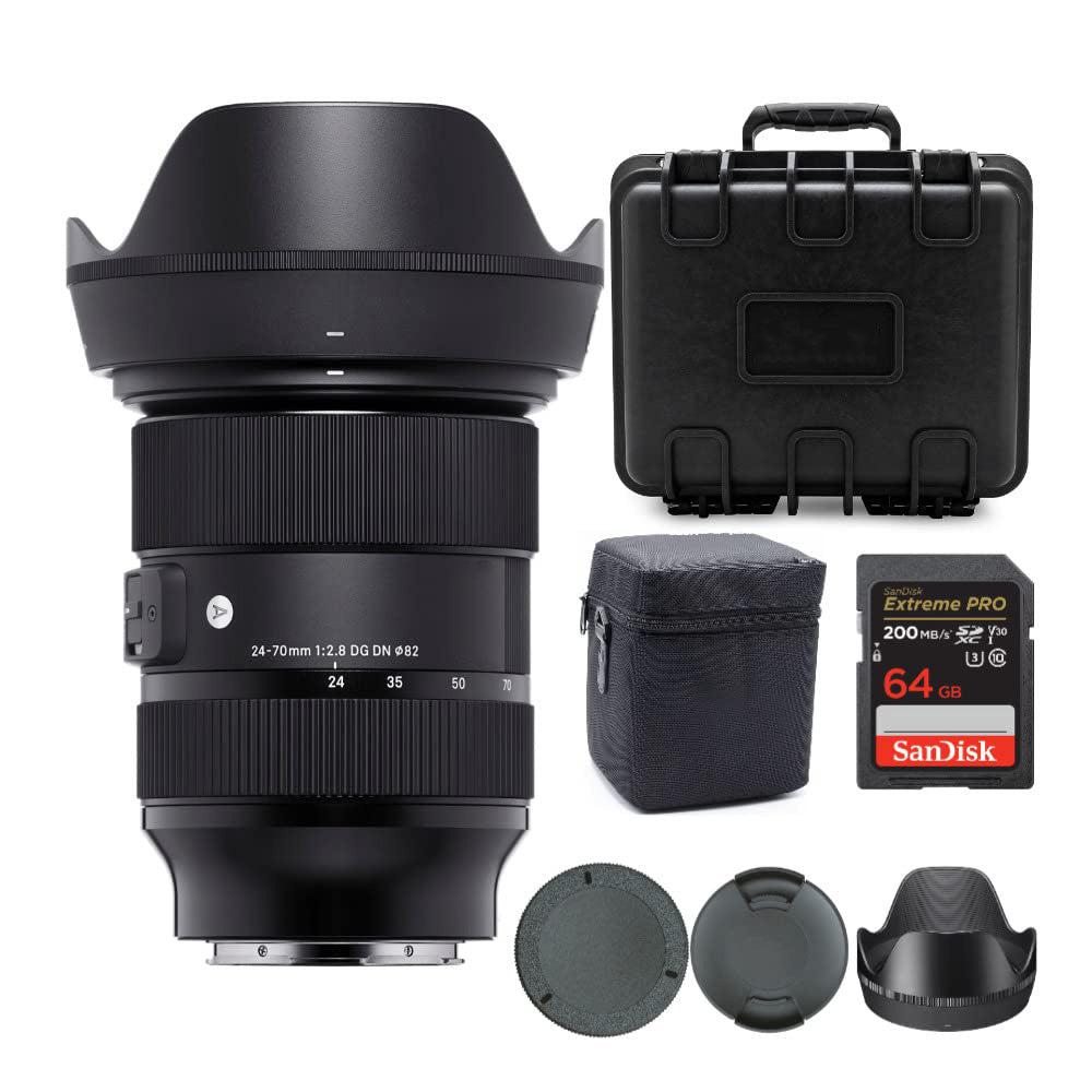 24-70mm f/2.8 DG DN Art Zoom Full Frame Compatible with E-Mount Lens