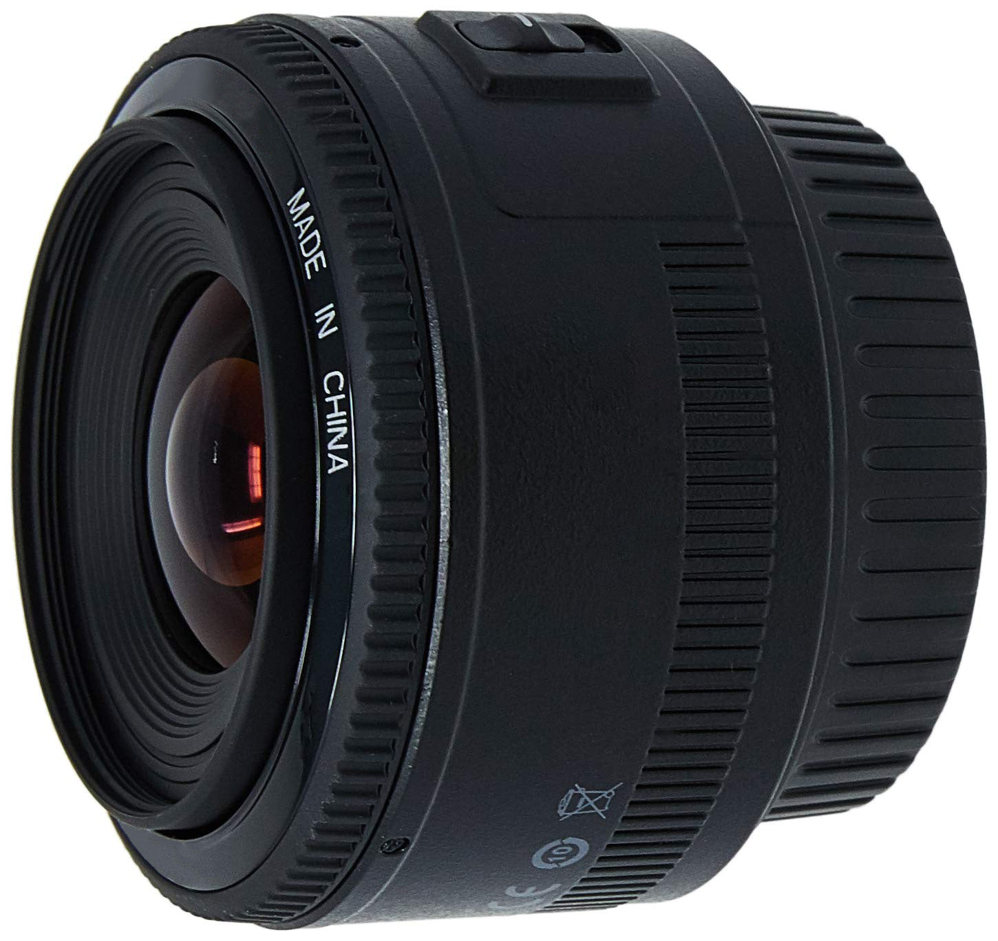 YN35mm F2 Lens 1:2 AF/MF Wide-Angle Fixed/Prime Auto Focus Lens for EF Mount EOS Camera Black